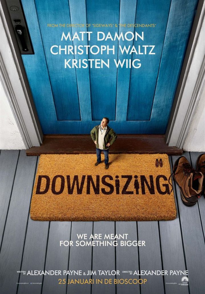 "Downsizing" : l'affiche américaine
 (Paramount Pictures)