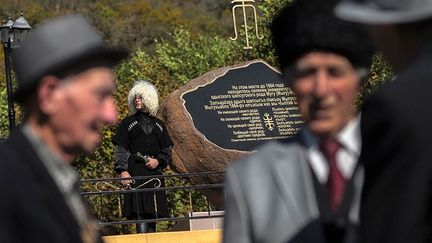 d’une ancienne colonie russe détruite pendant la guerre du Caucase.   (REUTERS/Thomas Peter )