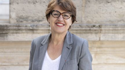 Annie Genevard à l'Assemblée Nationale, le 21 juin 2022. (VINCENT ISORE / MAXPPP)