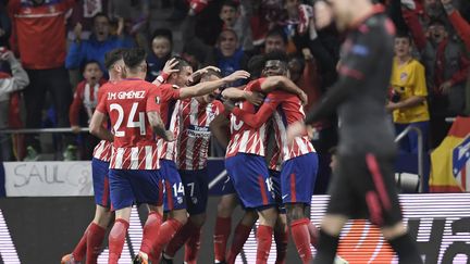 Troisième finale d'Europa League pour l'Aletico Madrid (GABRIEL BOUYS / AFP)