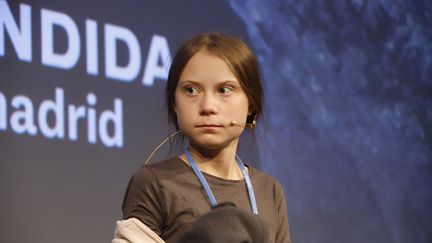 Greta Thunberg à la COP25 à Madrid, en Espagne, le 6 décembre 2019. (CLARA MARGAIS / DPA)