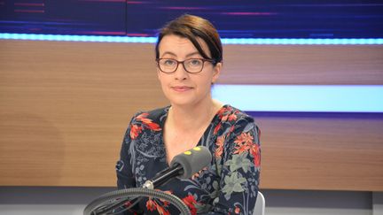 Cécile Duflot,&nbsp;députée écologiste de Paris, ancienne ministre du Logement et de l'Egalité des territoires. (RADIO FRANCE / JEAN-CHRISTOPHE BOURDILLAT)