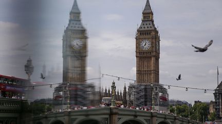 Big Ben et la chambre du Parlement, dans le quartier de Westminster, à Londres, le 15 juin 2017.
 (DANIEL LEAL-OLIVAS / AFP)