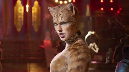 L'actrice Taylor Swift dans l'adaptation de la comédie musicale "Cats", au cinéma le 25 décembre 2019 en France. (UNIVERSAL PICTURES)