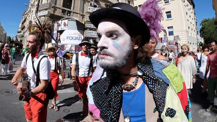 Parade Off du Festival d'Avignon 2016
 (BORIS HORVAT / AFP)