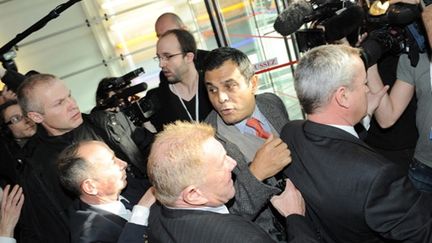 Au congrès du Front National, à Tours, le 16 janvier 2011 (AFP PHOTO / MIGUEL MEDINA)