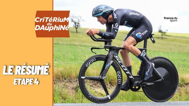 Critérium du Dauphiné 2021 : le résumé de la quatrième étape