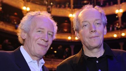 Les cinéastes belges Luc et Jean-Pierre Dardenne sont les meneurs de la pétition "L'Exception culturelle n'est pas négociable".
 (Bertrand Guay / AFP)