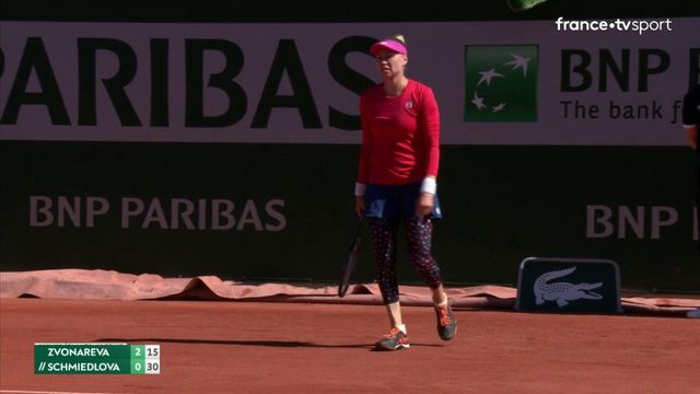 Les meilleurs moment du match Zvonareva -