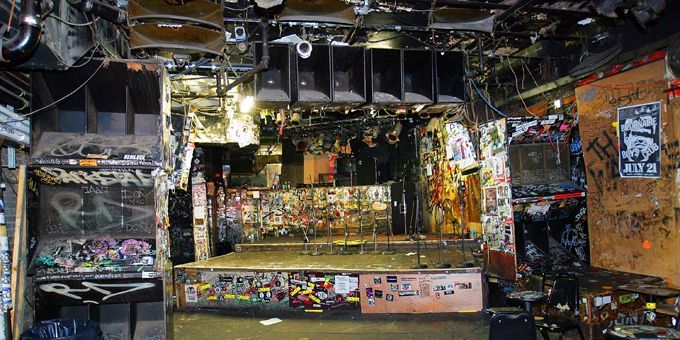 La scène du mythique club CBGB
 (S.GRIES/GETTY IMAGES/AFP)