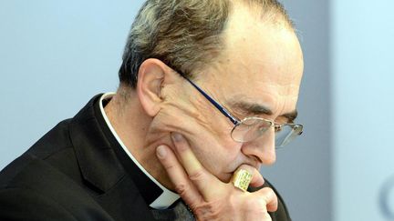 &nbsp; (Le cardinal Barbarin est mis en cause pour des faits de "non dénonciation" d'agressions sexuelles sur mineurs et de mise en danger de la vie d'autrui" © maxPPP)