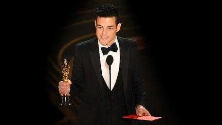 Rami Malek lors e la Cérémonie des Oscars, 24 février 2019
 (VALERIE MACON / AFP)