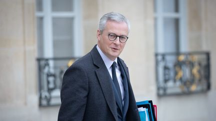 Bruno Le Maire, le ministre de l'Economie, à Paris, le 5 décembre 2019. (FRED DUGIT / MAXPPP)