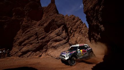 Première victoire pour Nasser Al Attiyah (Mini) cette année (FRANCK FIFE / AFP)