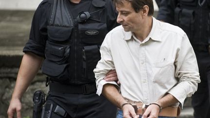 L'ex-militant d'extrême gauche italien Cesare Battisti à Rio de Janeiro le 10 décembre 2009 (AFP PHOTO ANTONIO SCORZA)