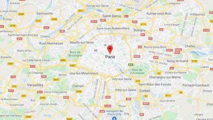 Paris. (GOOGLE MAPS)