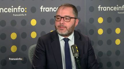 Rachid Temal, sénateur socialiste du Val d’Oise, était l'invité de franceinfo mercredi 3 octobre 2018. (FRANCEINFO)