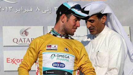 Mark Cavendish s'empare du maillot or de leader lors de la 4e étape du Tour du Qatar