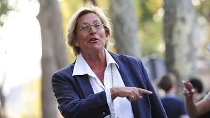 &nbsp; (Isabelle Balkany est mise en examen dans une affaire de blanchiment de fraude fiscale © maxppp)