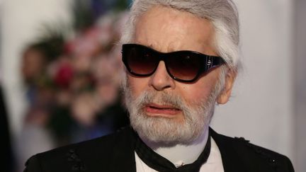 Le couturier Karl Lagerfeld à Monaco en mars 2018.
 (Valery Hache / AFP)