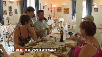 Les restaurants n'arrivent plus à recruter.&nbsp; (FRANCE 2)