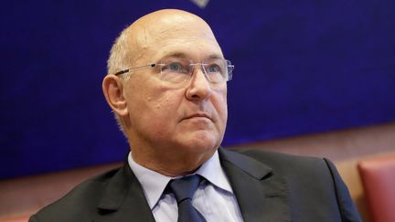 Le ministre du Travail,&nbsp;Michel Sapin, &agrave;&nbsp;Paris, le 10 septembre 2013. (MAXPPP)