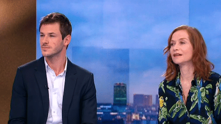 Gaspard Ulliel et Isabelle Huppert se retrouvent pour la deuxième fois devant la caméra.
 (France 2 Culturebox)