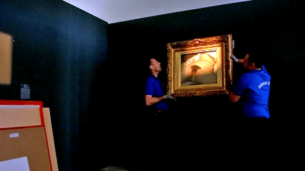 Décrochage de "L'origine du Monde" au Musée Gustave Courbet d'Ornans
 (France 3 / Culturebox)