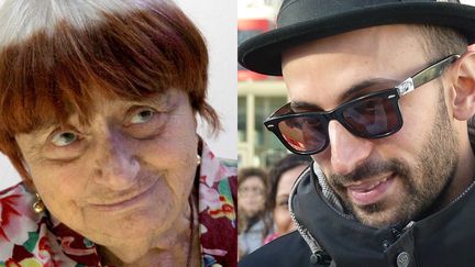 Agnès Varda va faire son prochain documentaire avec JR
 (A gauche, photo Ginies / SIPA - A droite, photo Citizenside / Anthony Deperraz / AFP)