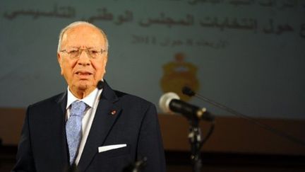 Béji Caid Essebsi, à Tunis, le 8 juin 2011 (AFP/FEHTI BELAID)