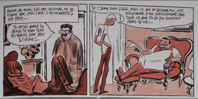 Extrait de &quot;Pour en finir avec le cinéma&quot; de Blutch
 (Blutch / Dargaud éditions)