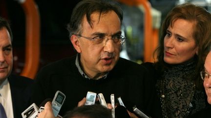 Le PDG de Fiat et Chrysler, Sergio Marchionne, en janvier dernier (AFP/Fabrizio Costantini)