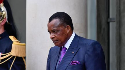 Le président congolais Denis Sassou Nguesso (mai 2018) (Julien Mattia)