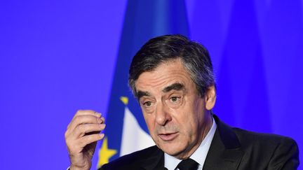 François Fillon, le 29 mars 2017, à Paris.&nbsp; (FRANCOIS PAULETTO / AFP)