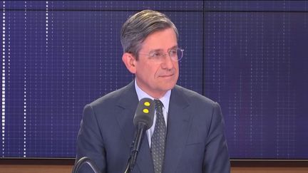 Charles de Courson, député Libertés et Territoires de la Marne, le 10 avril 2019. (RADIO FRANCE / FRANCEINFO)