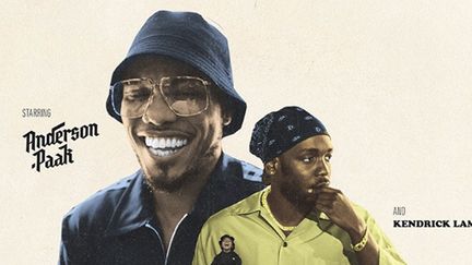 Anderson .Paak et Kendrick Lamar sur la pochette de "Tints".
 (DR)