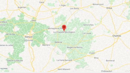 La Chapelle-Montligeon (Orne). (GOOGLE MAPS / FRANCEINFO)