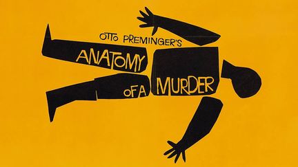 L'affiche d'"Anatomie d'un meurtre" d'Otto Preminger par Saul Bass
 (Saul Bass)