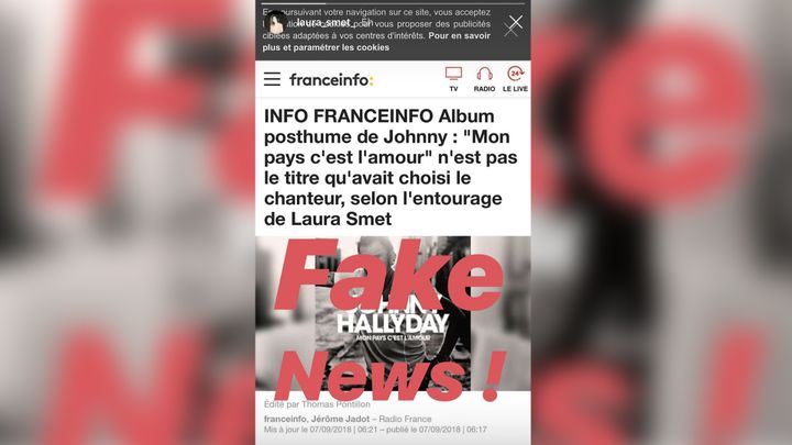 Capture d'écran du compte Twitter de Laura Smet (RADIO FRANCE / CAPTURE ECRAN TWITTER)