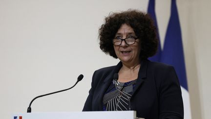 La ministre de l'Enseignement supérieur et de la Recherche, Frédérique Vidal, le 14 janvier 2021 à Paris. (THOMAS COEX / POOL / AFP)