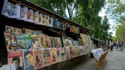 Les bouquinistes sur les quais de Seine à Paris 
 (Bruno Levesque MaxPPP)