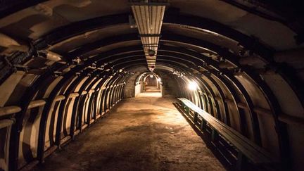 &nbsp; (Le train aurait été retrouvé dans un tunnel comme celui-ci © Maxppp)