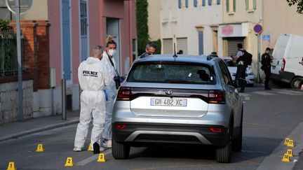 Une fusillade a éclaté le 2 juin 2023 dans le quartier de l'Estaque à Marseille. (VALLAURI NICOLAS / MAXPPP)