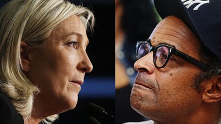 Marine Le Pen et Yannick Noah
 (SIPA)