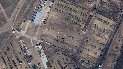 Image satellite de Vagzhanovo (Bouriatie) datée du 17 mai 2023. (GOOGLE EARTH)