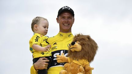 Le Britannique Christopher Froome. (JEFF PACHOUD / AFP)