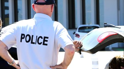 Police nationale sur le port d'Ajaccio (photo d'illustration),&nbsp;le 18 juillet 2016. (LUCCIONI MICHEL / MAXPPP)