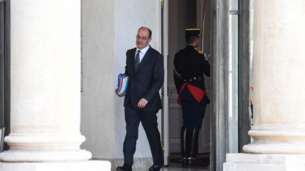 Le Premier ministre Jean Castex après un Conseil des ministres, le 22 juillet 2020 à l'Elysée. (ALAIN JOCARD / AFP)