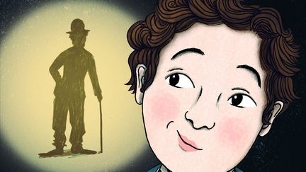 "Charlie Chaplin, l'enfant du cinéma", de Brigitte Kernel (Flammarion jeunesse)