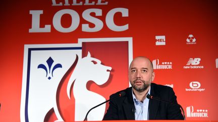 Gérard Lopez, désormais ancien patron du Losc (FRANCOIS LO PRESTI / AFP)